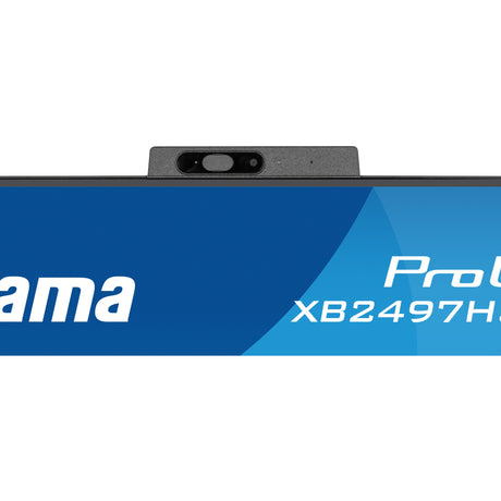 Iiyama prolite xb2497hsnh-b1 23.8 skærm (sort, hdmi, displayport, lan, lyd, usb-c, webcam)