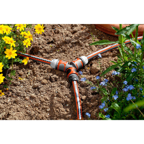 Gardena tosidet slangekoblingssæt-orange-og-grå-18287-20