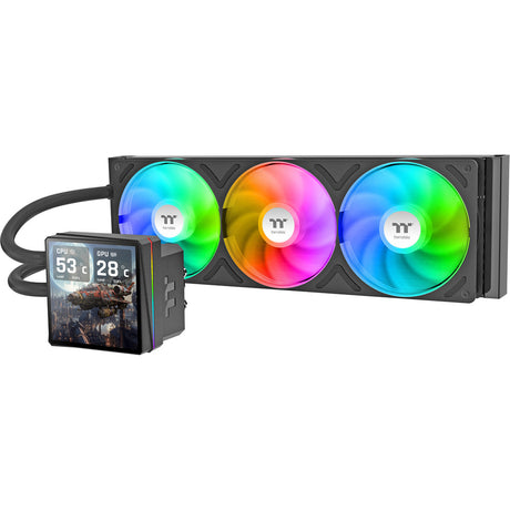 Thermaltake TH360 V3 Ultra ARGB Sync AIO Liquid Cooler Vandkøling (sort)