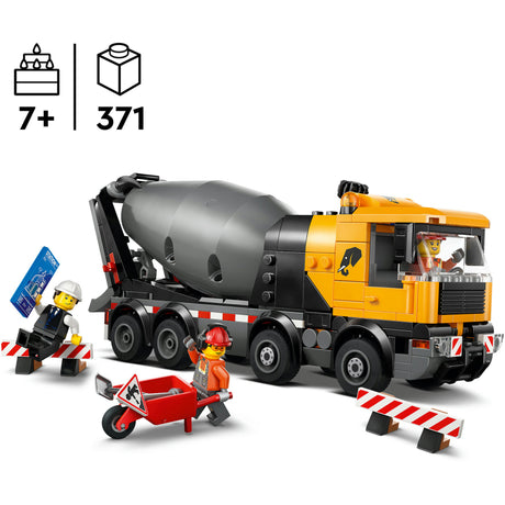 Lego city store køretøjer 60478 cement lastbil