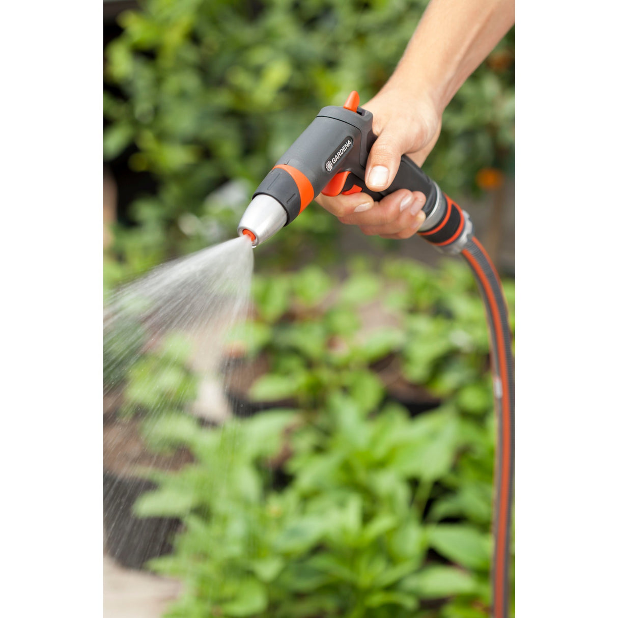 Gardena premium rengøringsdyse sprøjtepistol - metal - til rengøring og vanding