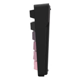 Mchose G75 Pro Tri-mode pakningsstruktur Mekanisk gaming-tastatur (Sort Pink, US Layout, KTT Cabbage Tofu V2, 75%, RGB, Hot Swap, PBT Double-Shot, 2,4 GHz USB-C Bluetooth)