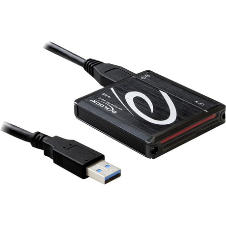 Delock USB 3.0 kortlæser alt i 1 kortlæser (sort, detail)