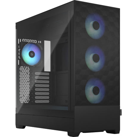 Fractal design pop xl air rgb stort tårnhus (sort | 2x usb-a | rgb | hærdet glas)