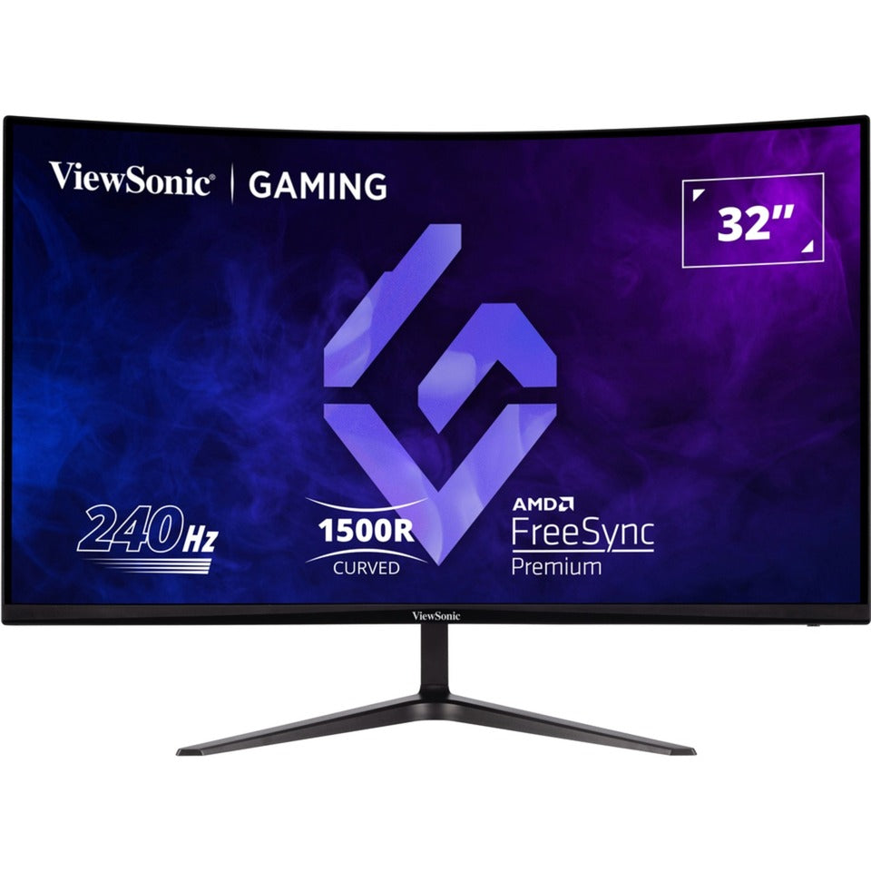 Viewsonic vx3219-pc-mhd 32 buet gaming-skærm (sort, 2x HDMI, 1x skærmport, 240 Hz)