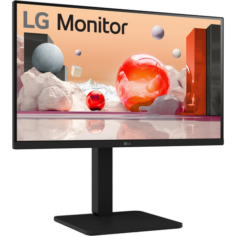 LG 24ba450-b 24 skærm (sort, VGA, HDMI, skærmport, lyd)
