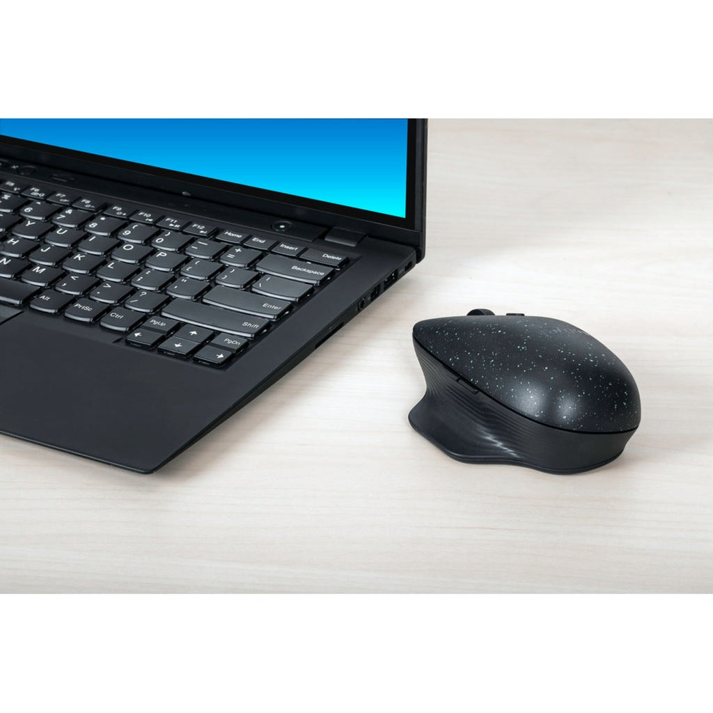 Targus ergoflip ecosmart mus (sort, 4000 dpi, Bluetooth 5.0 lavenergi)