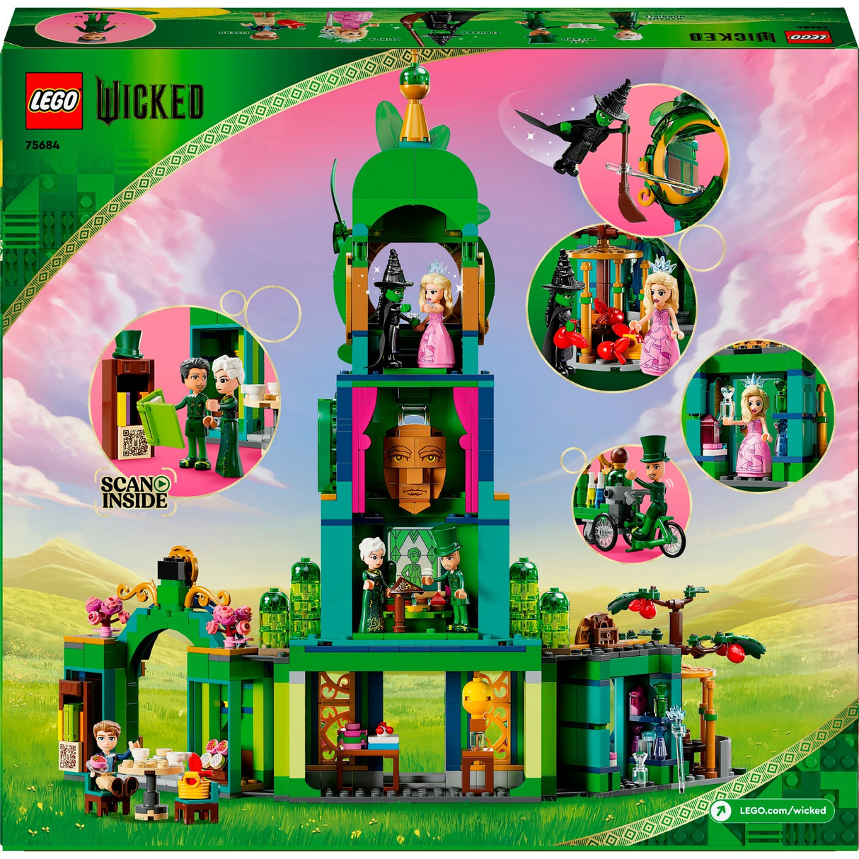 Lego ond velkommen til Emerald City - 75684