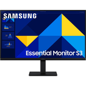 Samsung s27d302gau essential s3 s30gd 27 skærm (sort, 100 hz, hdmi, vga)