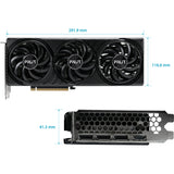 Palit GeForce RTX 5070 Infinity 3 OC grafikkort (DLSS 4, 3x Display Port, 1x HDMI 2.1)