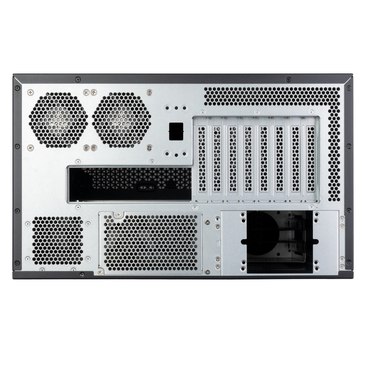 Silverstone rm61-312, rack, serverkabinet (sort | 6u)