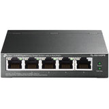 Tp-link tl-sg105pe switch (grå, poe)