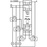 Shelly pro 3em-120a v2 måleenhed (hvid, lan, wifi, bluetooth)