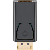 Goobay adapter displayport > hdmi (sort, passiv, forgyldt)