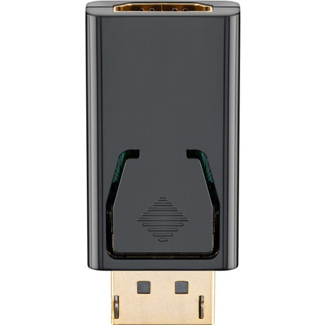 Goobay adapter displayport > hdmi (sort, passiv, forgyldt)