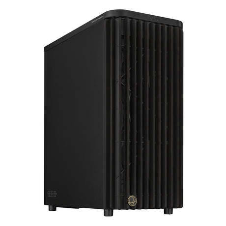 Asus proart pa401 wood edition - metalpanel midi tårnhus (sort | 2x USB-A | 1x USB-C)
