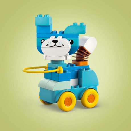 Lego Duplo 10448 3-i-1 Dyr på hjul Småbørnslegetøj