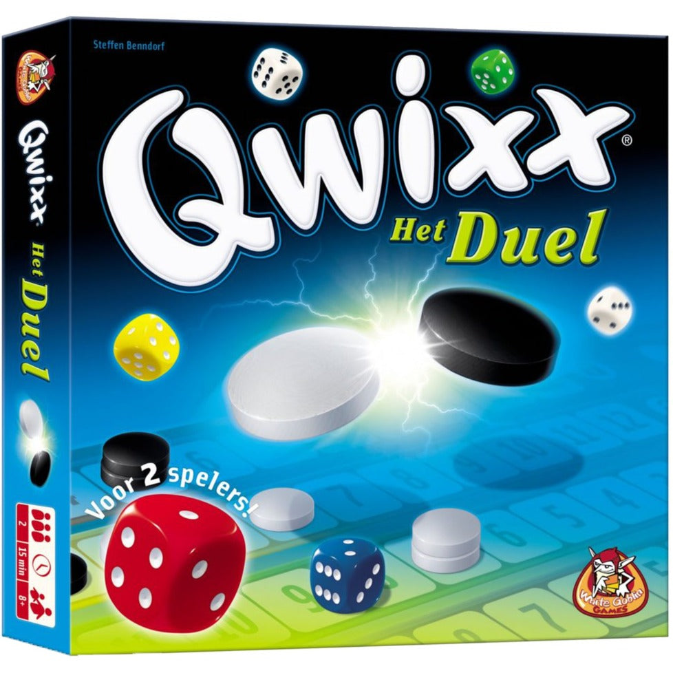 White goblin spil qwixx the duel terningespil (hollandsk, 2 spillere, 15 minutter, fra 8 år)