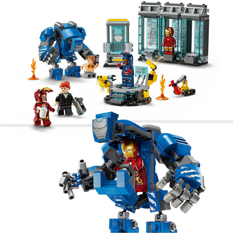 Lego Marvel Iron Man's Laboratory: Armor Room Set - 76315