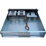Inter-tech 2u-2098-sk rackhus (sort | 2x USB-A)