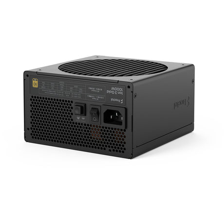 Fractal design ion gold 3 modulaire 1000 watt voeding (zwart, 1x 12v-2x6, 3x pcie)