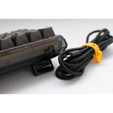 Ducky one 3 mini aura rgb mekanisk tastatur (sort, us-layout (qwerty), cherry mx brown, 60%, abs double shot, hot swap)