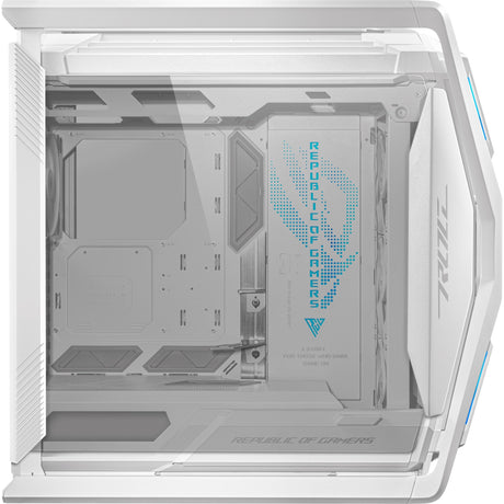 Asus rog hyperion gr701 big tower case (hvid | 4x usb-a | 2x usb-c | rgb | hærdet glas)