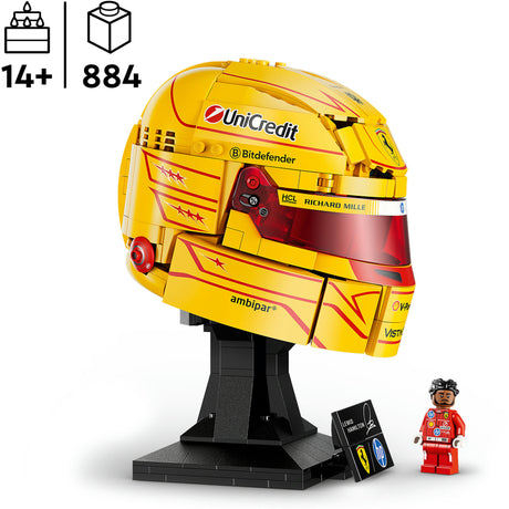 Lego editions scuderia ferrari hp hjelm fra lewis hamilton - 43022