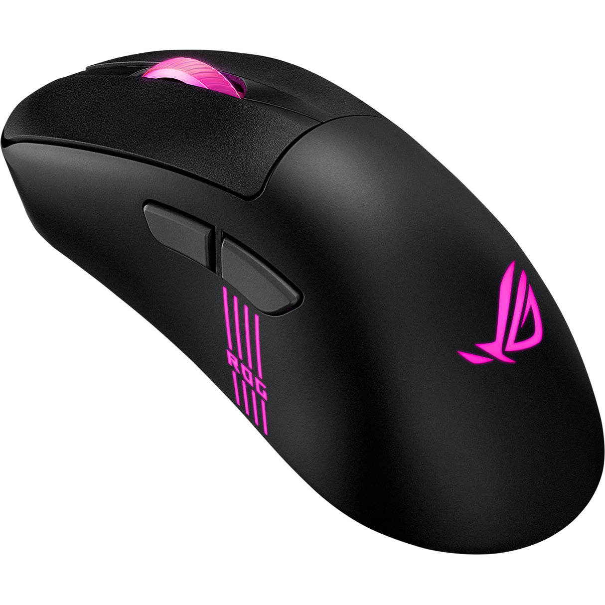 Asus Rog Keris II Origin gaming mus (sort, 42.000 DPI, RGB, USB, 2,4 GHz, Bluetooth)