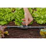 Gardena mikro-dryp-system afspærrings- og reguleringsventil 13 mm (1 2 ) (grå orange)
