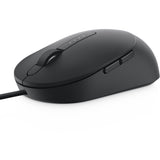 Dell laserkablet mus ms3220 (sort, 3200 dpi)