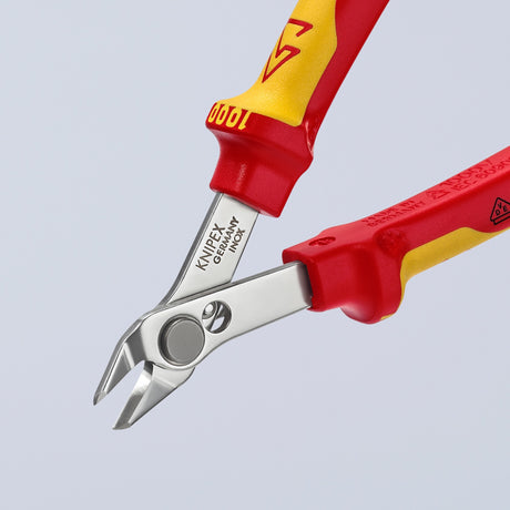 Knipex elektronisk super Knips® VDE 78 06 125 elektroniktang (rød gul)