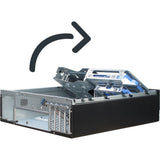 Inter-tech it-502 mini tårnhus (sort | 4x USB-A)