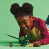 Lego ninjago 71829 lloyds grønne skovdrage