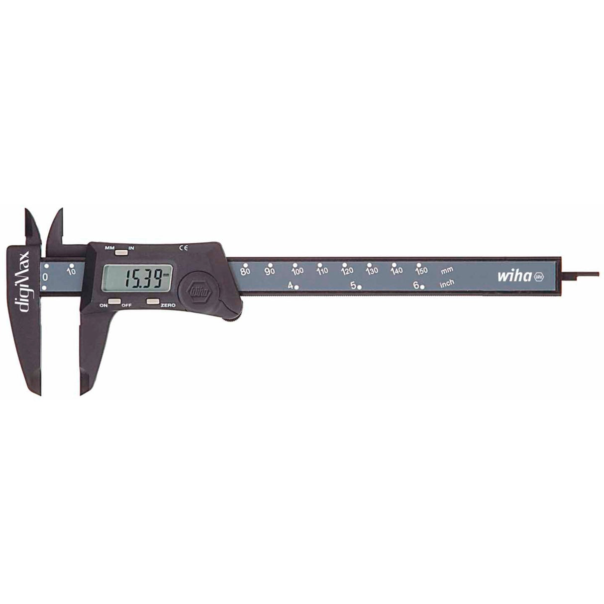 Wiha caliper digimax digital måleenhed (grå)