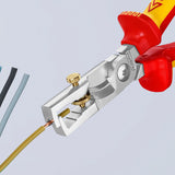 Knipex afisoleringstang strix 13 66 180 vde (rød gul, længde 180 mm, med riflet skrue)