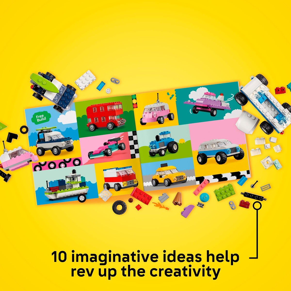 Lego klassiske kreative køretøjer - 11036
