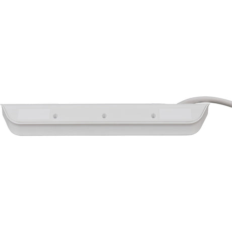 Brennerstuhl ®estilo hjørne tilslutningsboks med USB-opladningsfunktion 4-vejs 2x beskyttelsesstik 2x euro sølv hvid
