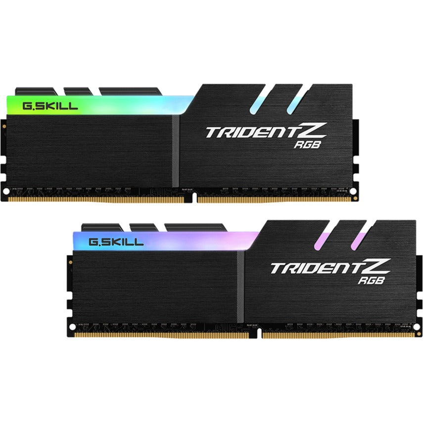 G.skill trident z rgb 16 gb ddr4-3000 (2x 8 gb) RAM (sort, f4-3000c16d-16gtzr, xmp 2.0)