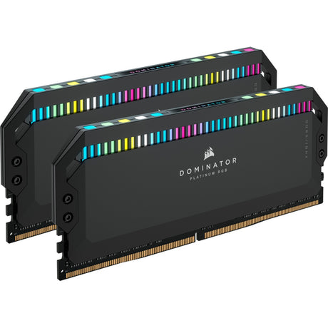 Corsair Dominator Platinum RGB 64 GB DDR5-5200 (2x 32 GB) RAM (sort, cmt64gx5m2b5200c40, xmp 3.0)