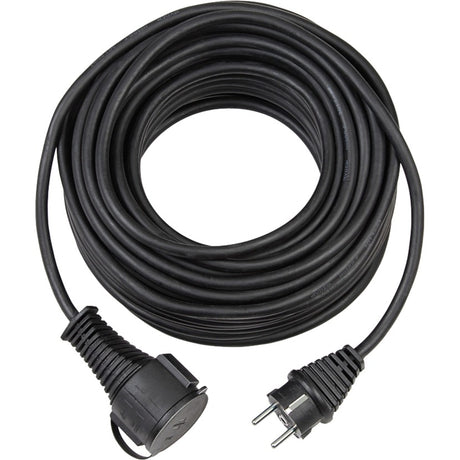 Brennerstuhl bremaxx® forlængerkabel (25 m kabel, til kortvarig udendørs brug IP44) 25 m sort