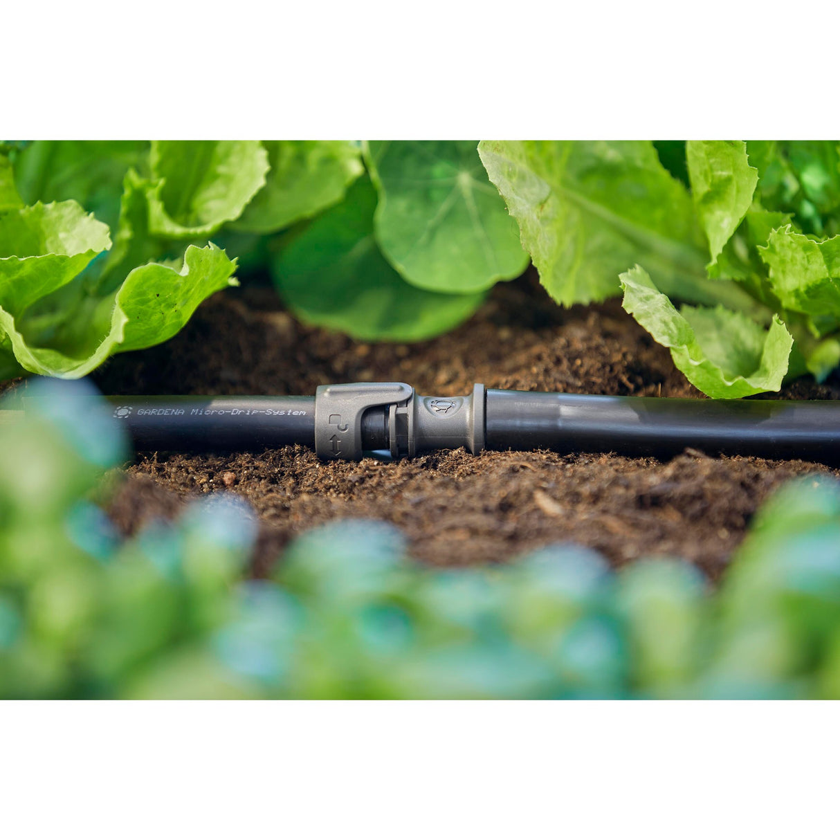 Gardena mikro-drypsystem universalkobling 1 2 stik (mørkegrå)