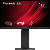 Viewsonic vg2208a 22 skærm (sort, 1x HDMI, 1x skærmport, USB-C, USB-A, lyd, 100 Hz)