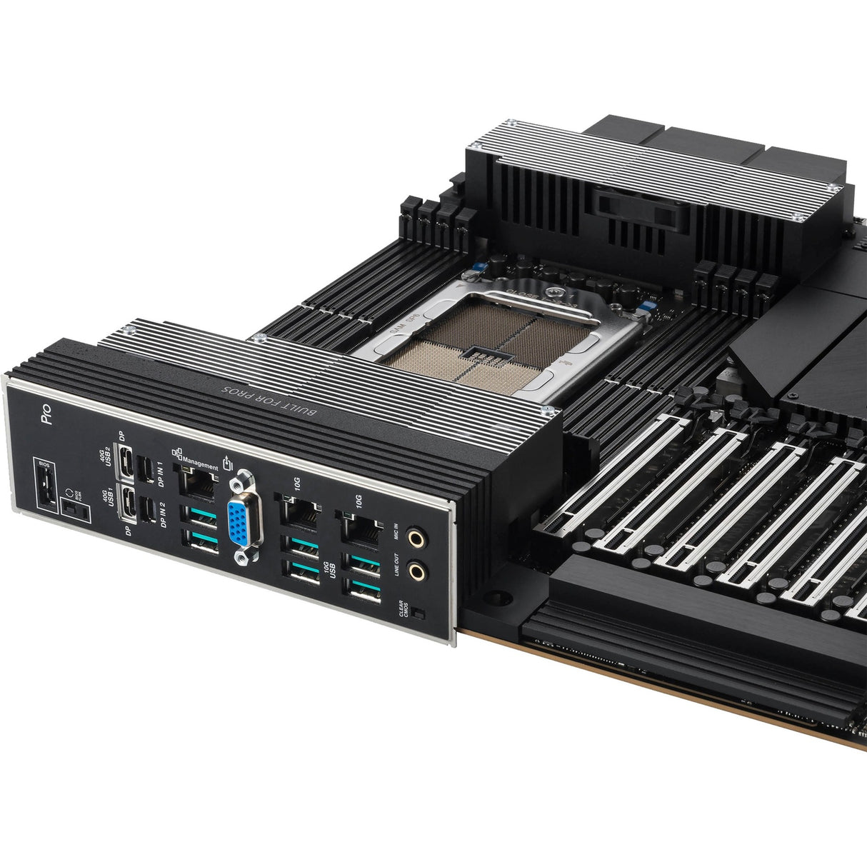 Asus pro ws wrx90e-sage se socket str5 bundkort (raid, 2x 10gb-lan, eeb)