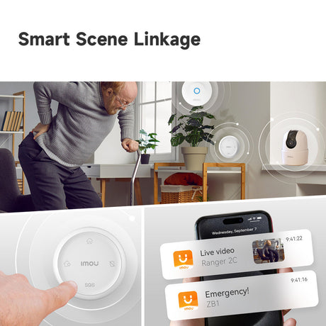 Imou zb1 fjernbetjening (hvid, zigbee)