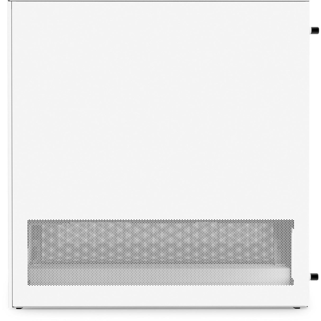 Nzxt h3 flow midi tårnhus (hvid (mat) | 1x USB-A | 1x USB-C | hærdet glas)