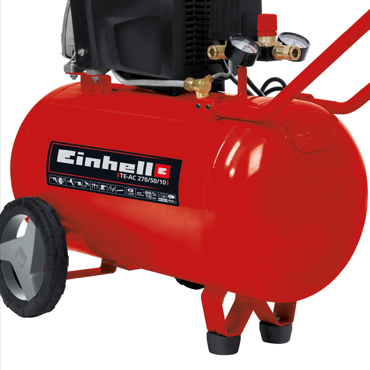 Einhell kompressor te-ac 270 50 10 (rød)