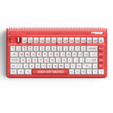 Iqunix og80 joy forhandler trådløst mekanisk tastatur (rød, us-layout (qwerty), iqunix moonstone, 80% (tkl), rgb-lysdioder, hot-swappable, pbt, 2.4ghz | bluetooth 5.1 | usb-c)