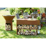 Barbecook nestor buddy fra corten stål bord