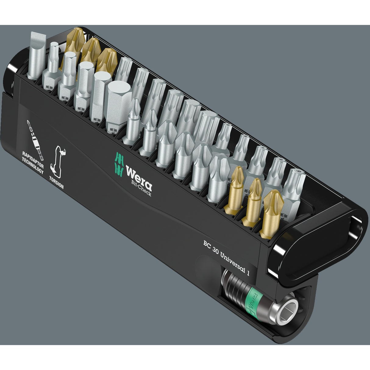 Wera bit-check 30 universal 1 bit sæt (30 dele)